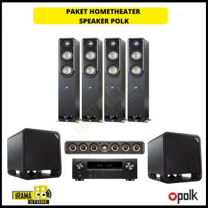 Paket Home Theater Speaker Polk S50 5.2